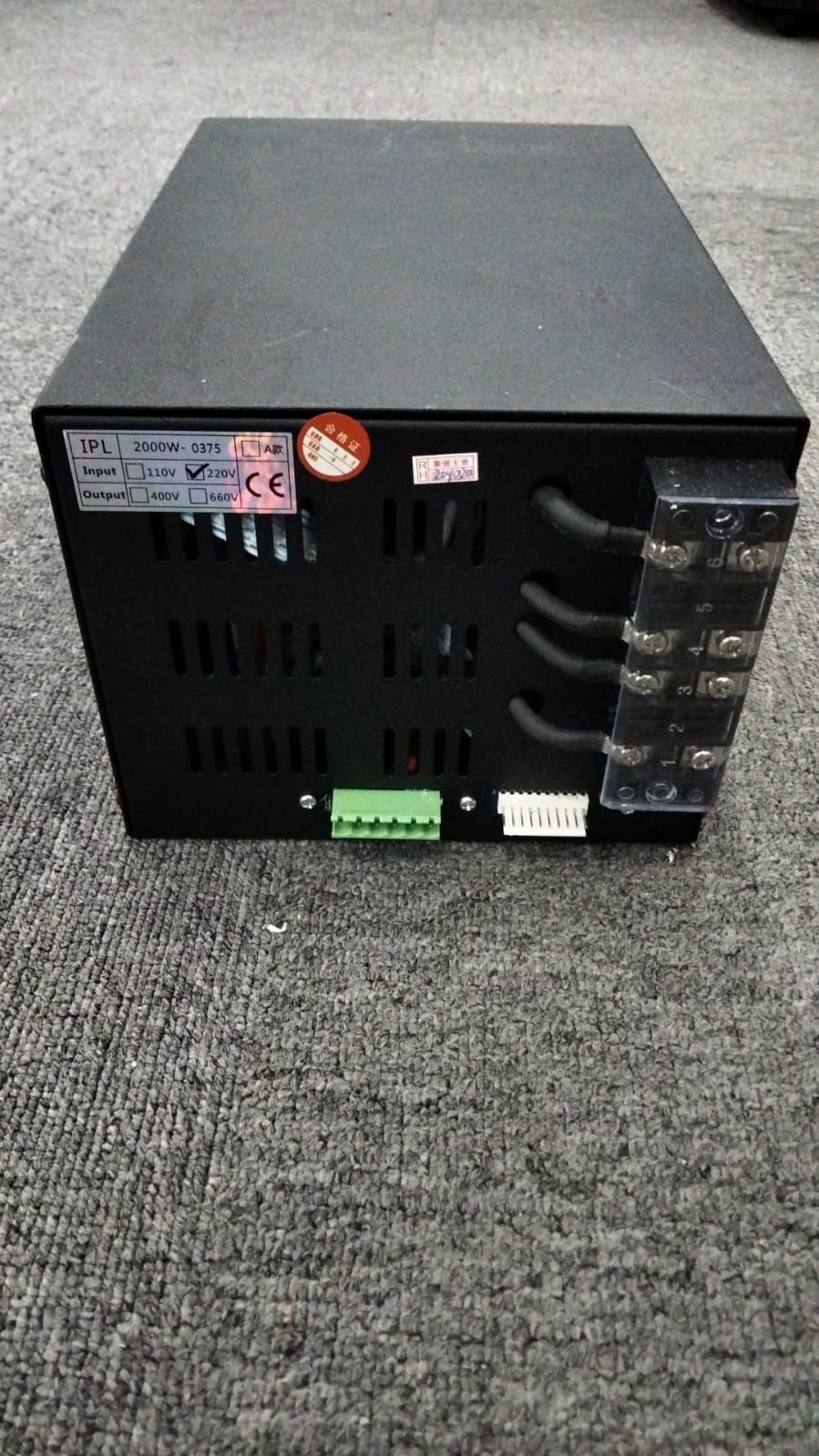 Beauty Device Power Supply (Black and Grey)