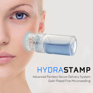 HYDRASTAMP DIY Facial Derma EZ Jet Microneedling Kit (For Uneven Skin Texture, Pores and Scars)